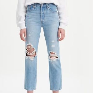501® ORIGINAL CROPPED RIPPED WOMEN'S JEANS